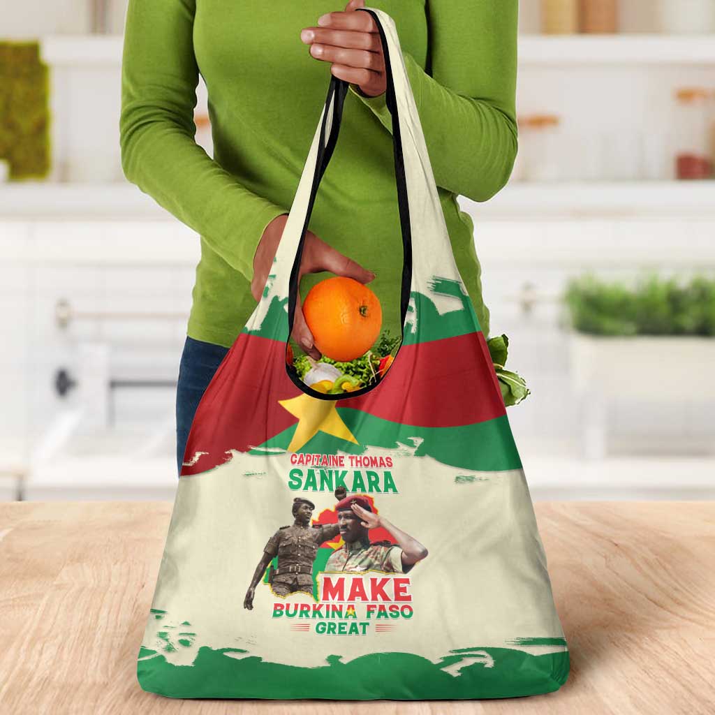Thomas Sankara Grocery Bag Make Burkina Faso Great