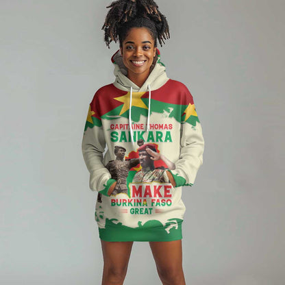 Thomas Sankara Hoodie Dress Make Burkina Faso Great