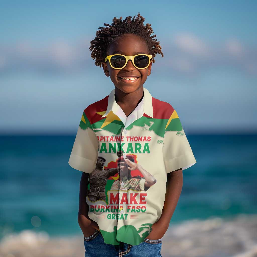 Thomas Sankara Kid Hawaiian Shirt Make Burkina Faso Great