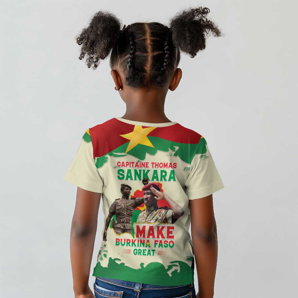 Thomas Sankara Kid T shirt Make Burkina Faso Great
