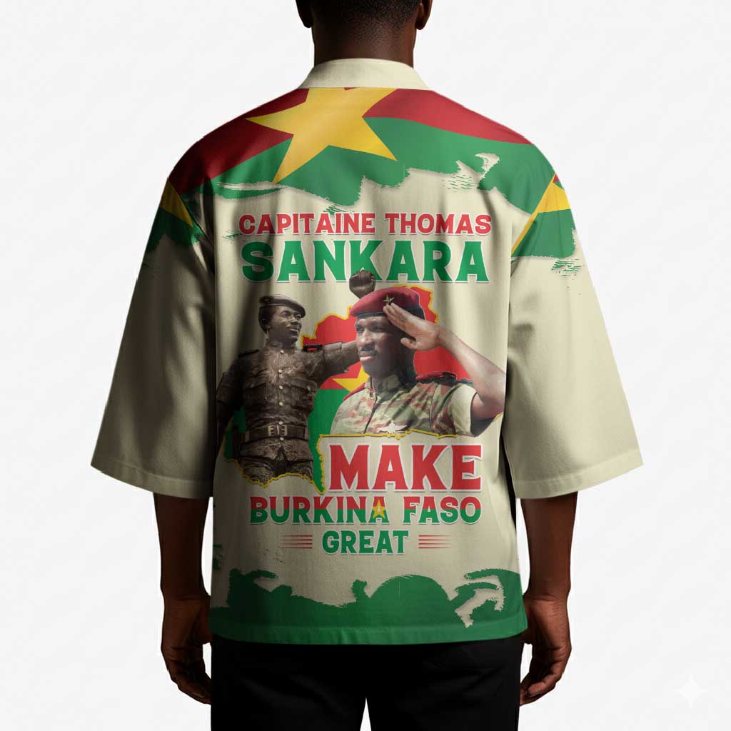 Thomas Sankara Kimono Make Burkina Faso Great