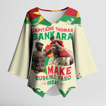 Thomas Sankara Kimono Sleeve Blouse Make Burkina Faso Great