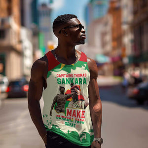 Thomas Sankara Men Tank Top Make Burkina Faso Great