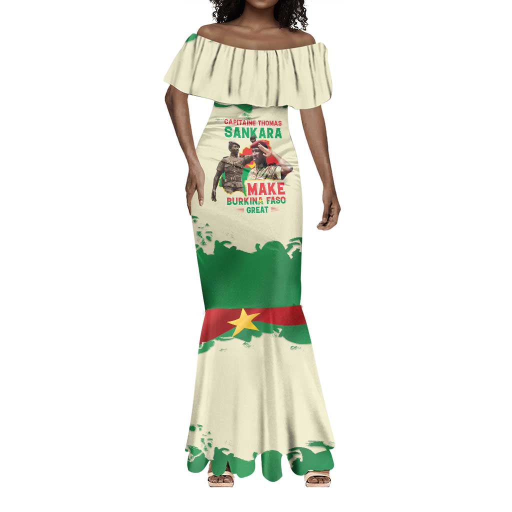 Thomas Sankara Mermaid Dress Make Burkina Faso Great