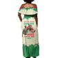 Thomas Sankara Off Shoulder Maxi Dress Make Burkina Faso Great