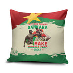 Thomas Sankara Pillow Cover Make Burkina Faso Great