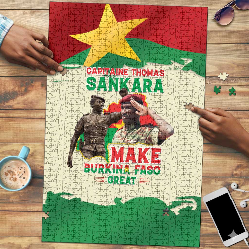 Thomas Sankara Puzzle Make Burkina Faso Great