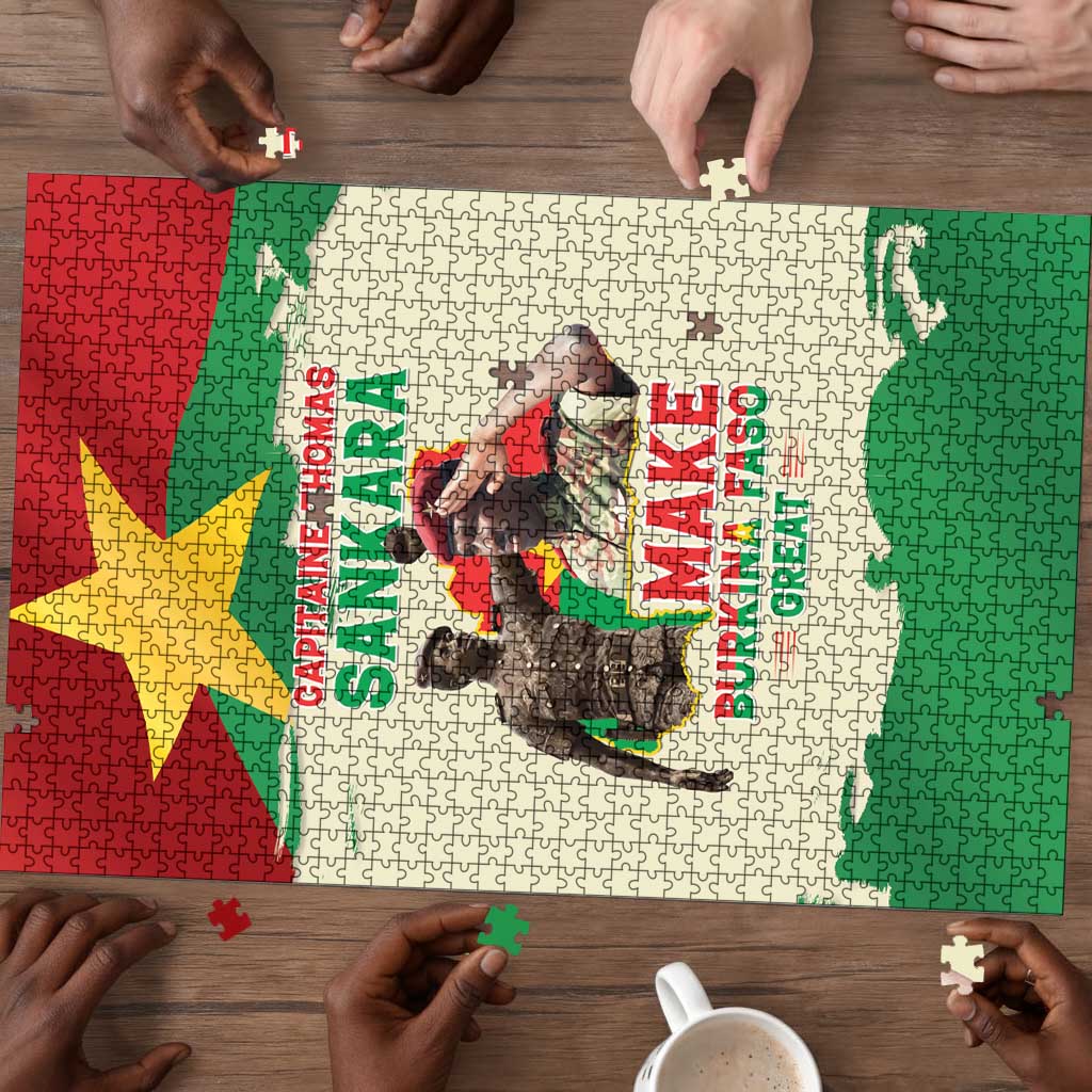 Thomas Sankara Puzzle Make Burkina Faso Great
