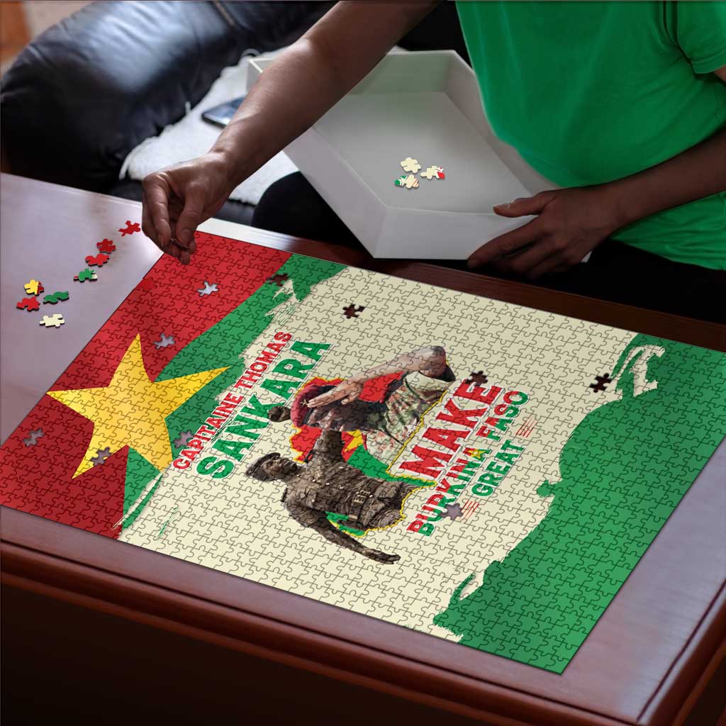 Thomas Sankara Puzzle Make Burkina Faso Great