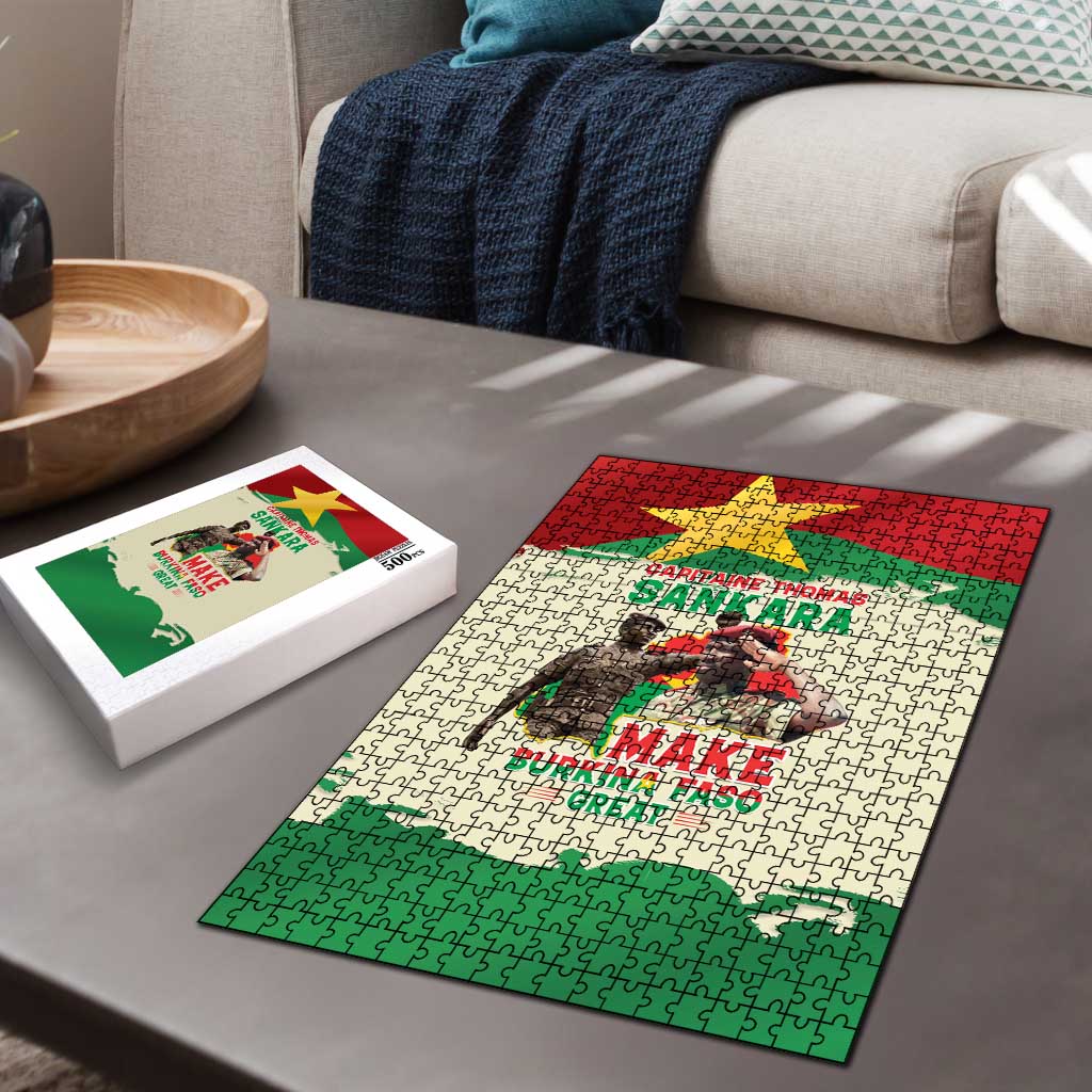 Thomas Sankara Puzzle Make Burkina Faso Great