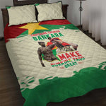 Thomas Sankara Quilt Bed Set Make Burkina Faso Great