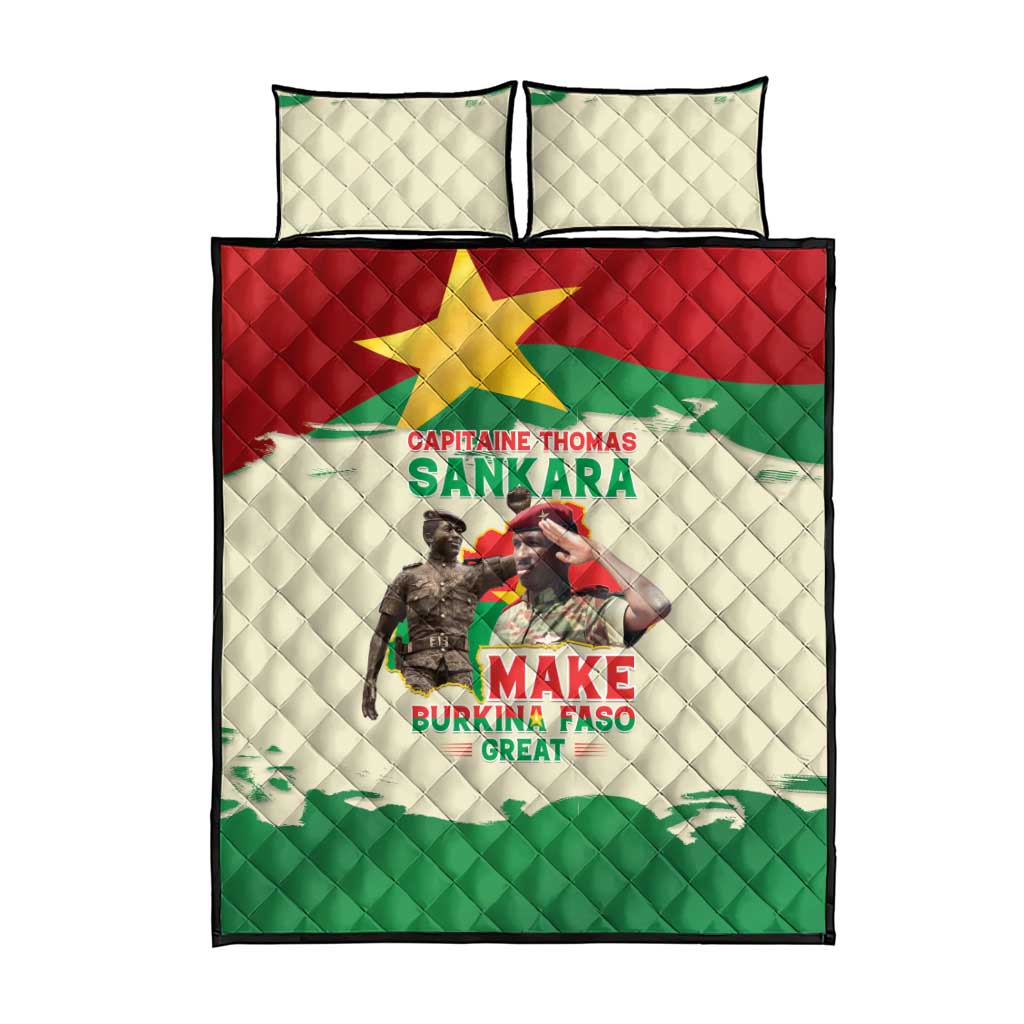 Thomas Sankara Quilt Bed Set Make Burkina Faso Great