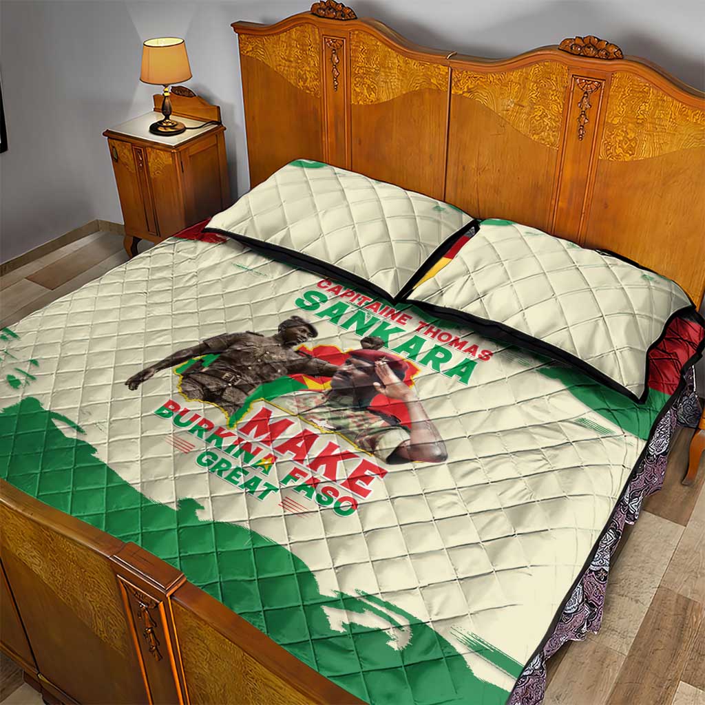 Thomas Sankara Quilt Bed Set Make Burkina Faso Great