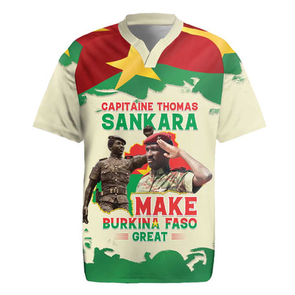 Thomas Sankara Rugby Jersey Make Burkina Faso Great