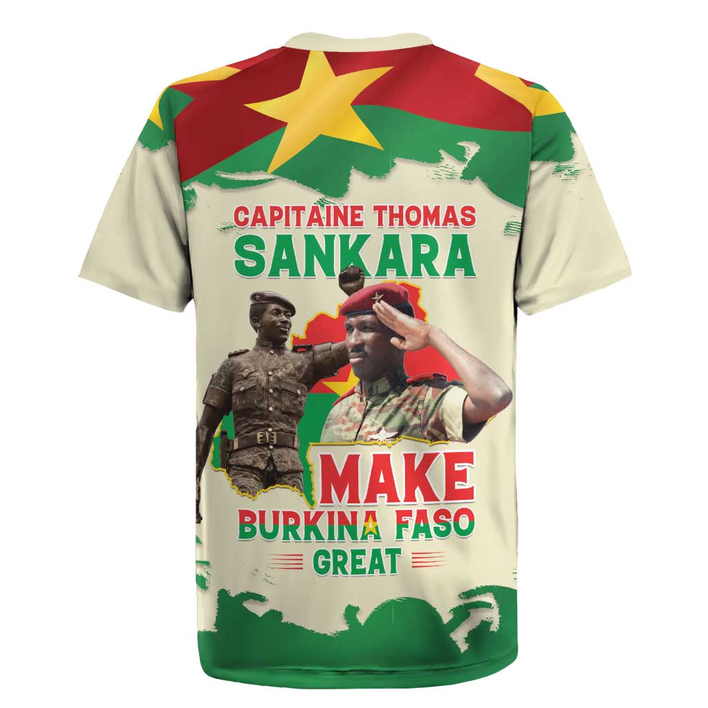 Thomas Sankara Rugby Jersey Make Burkina Faso Great
