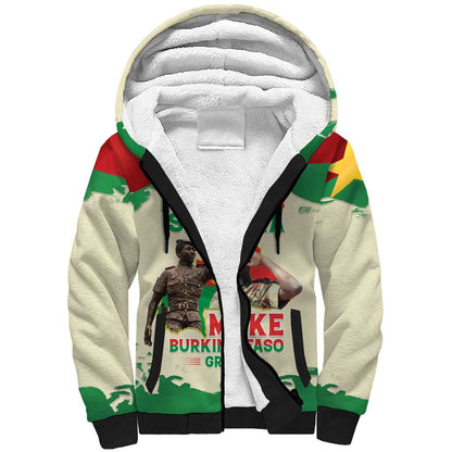 Thomas Sankara Sherpa Hoodie Make Burkina Faso Great
