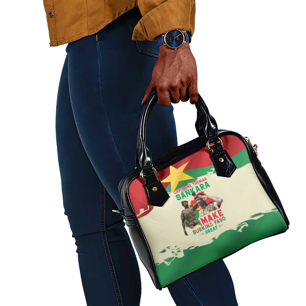 Thomas Sankara Shoulder Handbag Make Burkina Faso Great