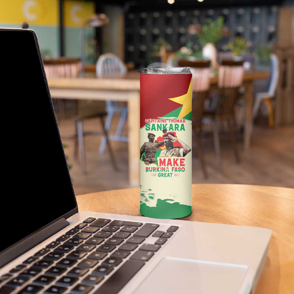 Thomas Sankara Skinny Tumbler Make Burkina Faso Great