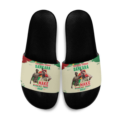 Thomas Sankara Slide Sandals Make Burkina Faso Great