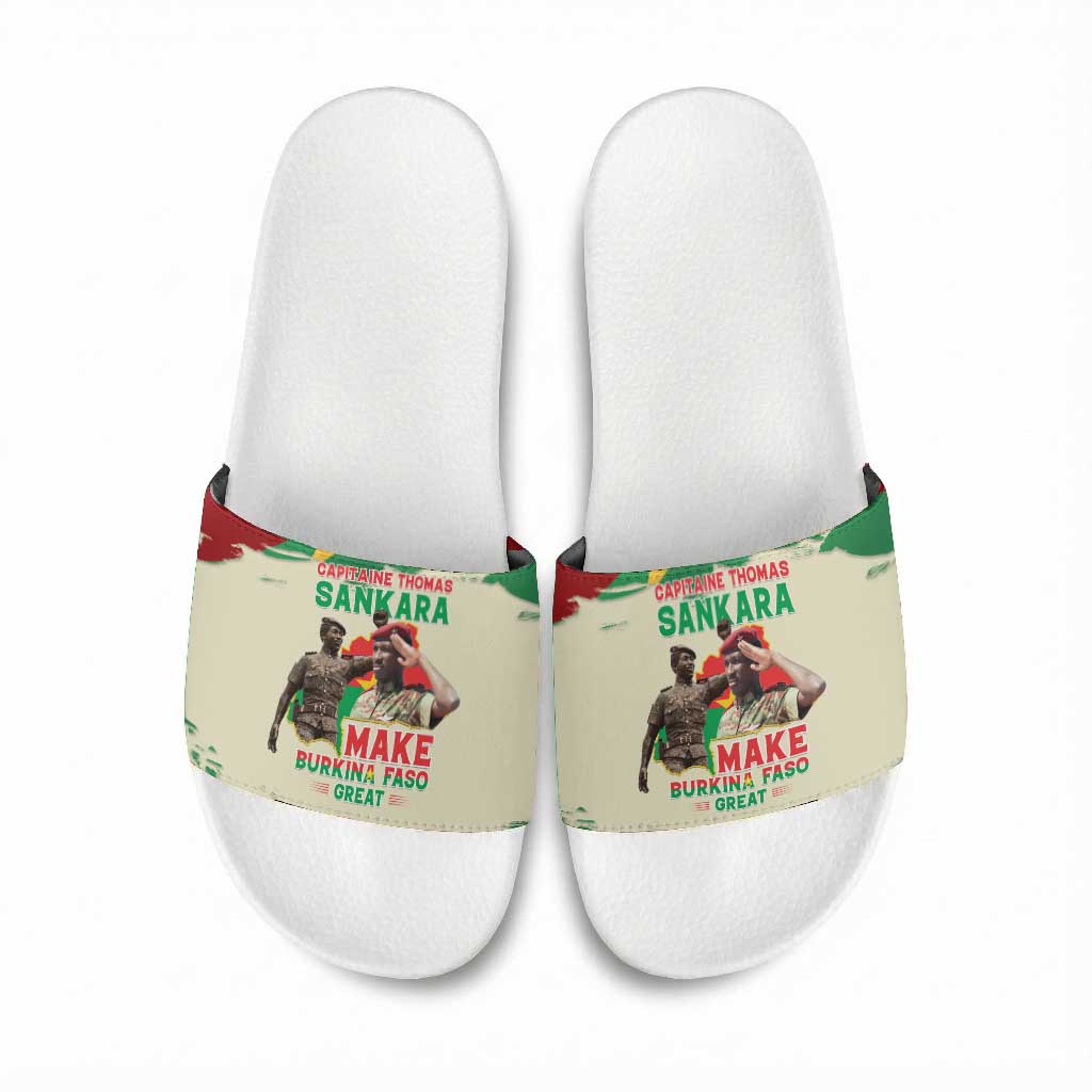 Thomas Sankara Slide Sandals Make Burkina Faso Great