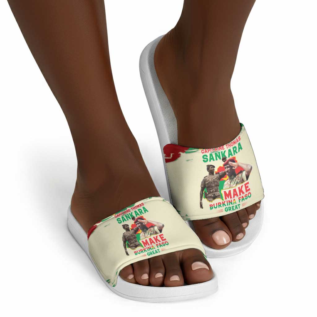 Thomas Sankara Slide Sandals Make Burkina Faso Great