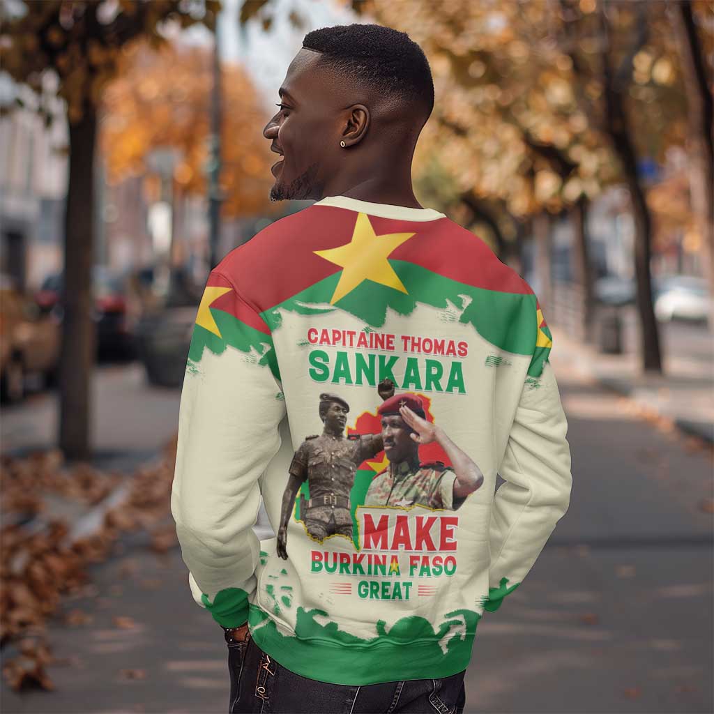 Thomas Sankara Sweatshirt Make Burkina Faso Great