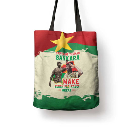 Thomas Sankara Tote Bag Make Burkina Faso Great