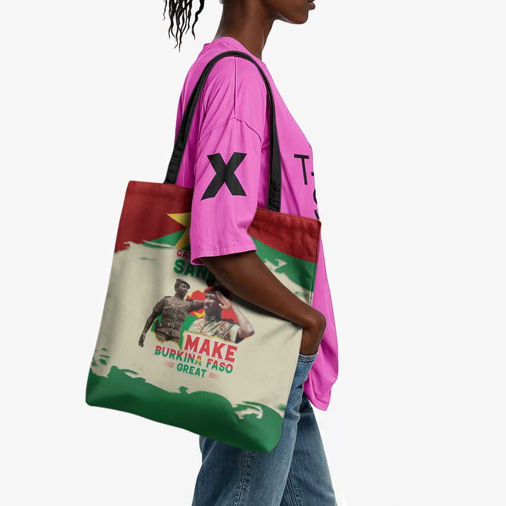 Thomas Sankara Tote Bag Make Burkina Faso Great