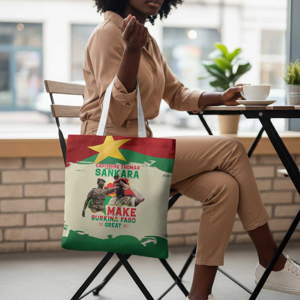 Thomas Sankara Tote Bag Make Burkina Faso Great