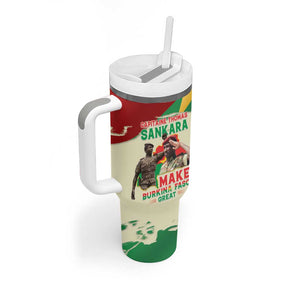 Thomas Sankara Tumbler With Handle Make Burkina Faso Great
