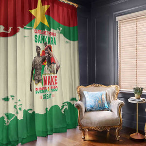 Thomas Sankara Window Curtain Make Burkina Faso Great