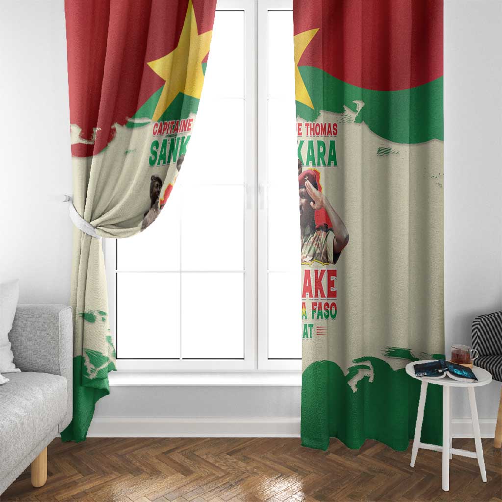 Thomas Sankara Window Curtain Make Burkina Faso Great