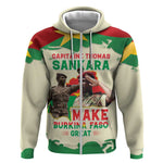 Thomas Sankara Zip Hoodie Make Burkina Faso Great