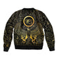 Ancient Egyptian Bomber Jacket Horus Falcon God