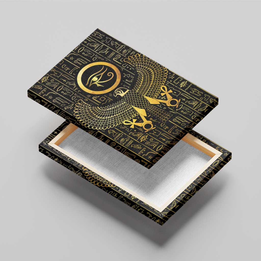 Ancient Egyptian Canvas Wall Art Horus Falcon God
