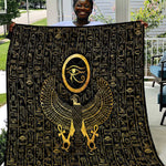Ancient Egyptian Quilt Horus Falcon God