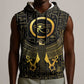 Ancient Egyptian Sleeveless Hoodie Horus Falcon God - African Pride