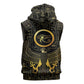 Ancient Egyptian Sleeveless Zip Hoodie Horus Falcon God - African Pride