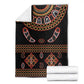 Cameroon Traditional Toghu Pattern Blanket