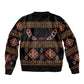 Cameroon Traditional Toghu Pattern Bomber Jacket