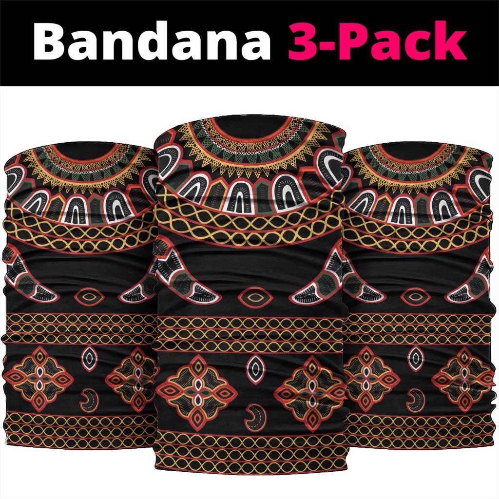 Cameroon Traditional Toghu Pattern Neck Gaiter LT15