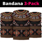 Cameroon Traditional Toghu Pattern Neck Gaiter LT15