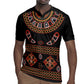 Cameroon Traditional Toghu Pattern Rugby Jersey