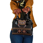 Cameroon Traditional Toghu Pattern Shoulder Handbag