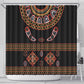 Cameroon Traditional Toghu Pattern Shower Curtain