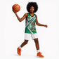 Nigeria Coat Of Arms Sporty Style Basketball Jersey LT15