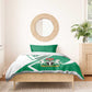 Nigeria Coat Of Arms Sporty Style Bedding Set