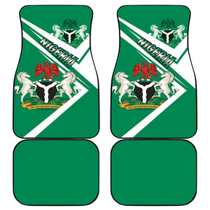 Nigeria Coat Of Arms Sporty Style Car Mats