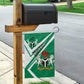 Nigeria Coat Of Arms Sporty Style Garden Flag