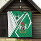 Nigeria Coat Of Arms Sporty Style Quilt